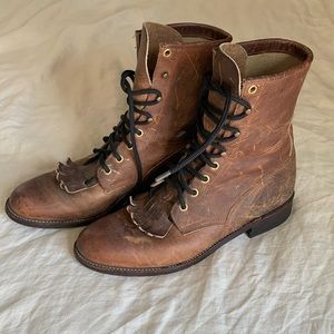 Justin Leather Boots